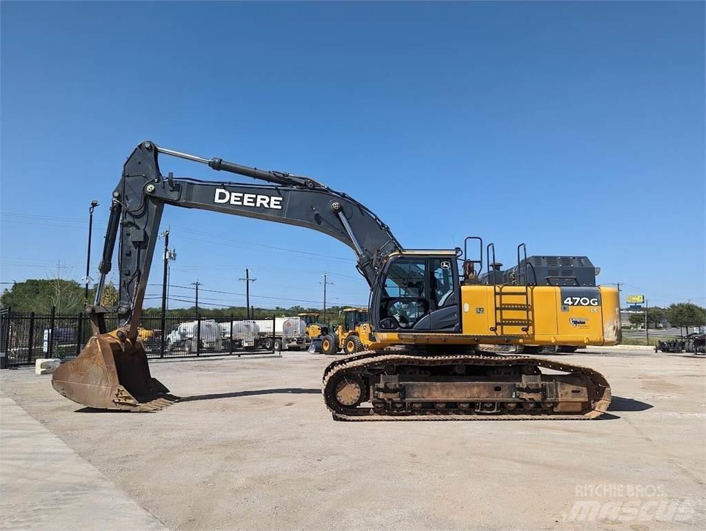 John Deere 470G LC Gravemaskiner på larvebånd