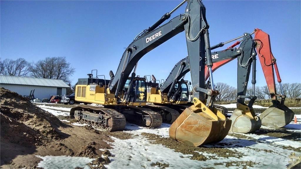 John Deere 470G LC Gravemaskiner på larvebånd