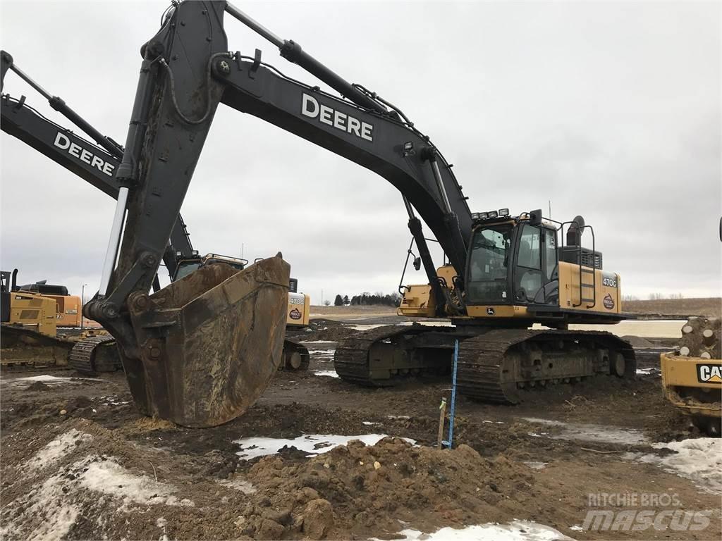 John Deere 470G LC Gravemaskiner på larvebånd