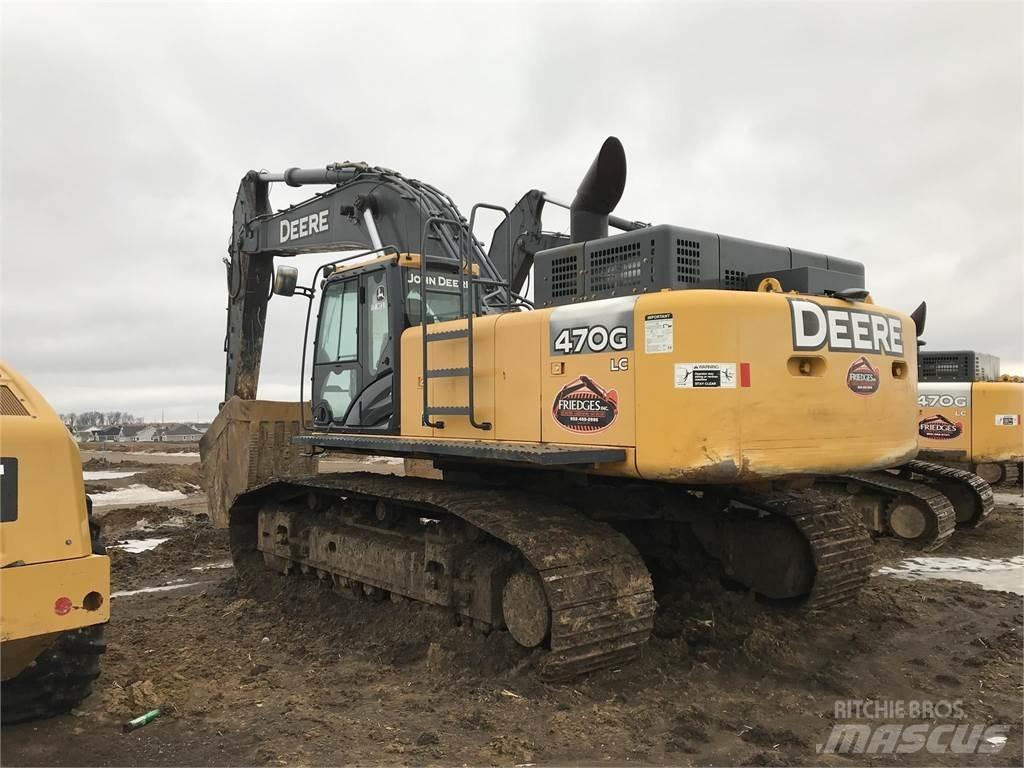 John Deere 470G LC Gravemaskiner på larvebånd
