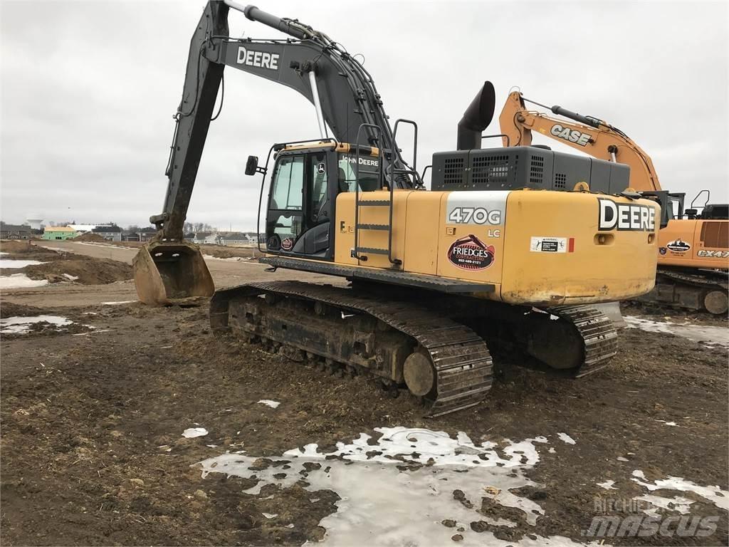 John Deere 470G LC Gravemaskiner på larvebånd