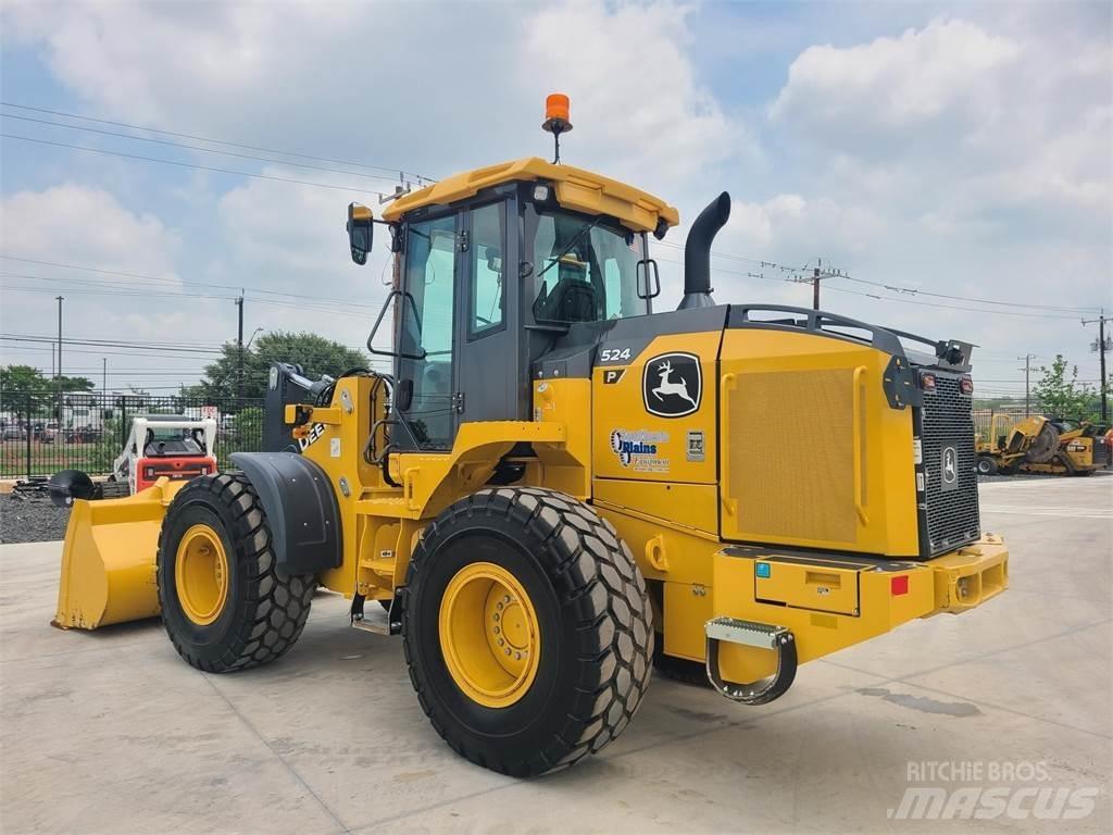 John Deere 524P Læssemaskiner på hjul