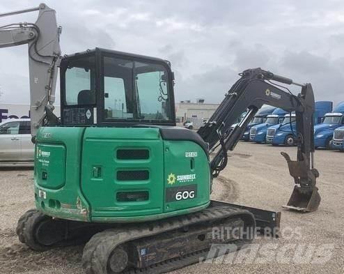 John Deere 60G Gravemaskiner på larvebånd