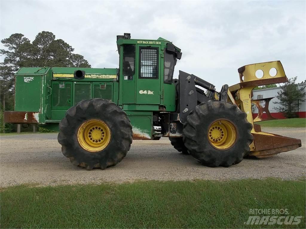 John Deere 643K Fældebunkelæggere