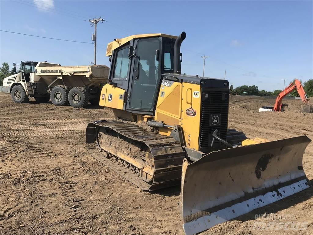 John Deere 650K LGP Bulldozer på larvebånd