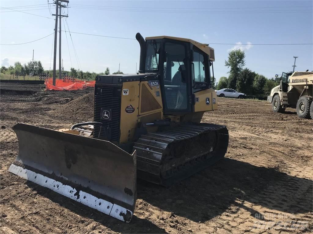 John Deere 650K LGP Bulldozer på larvebånd