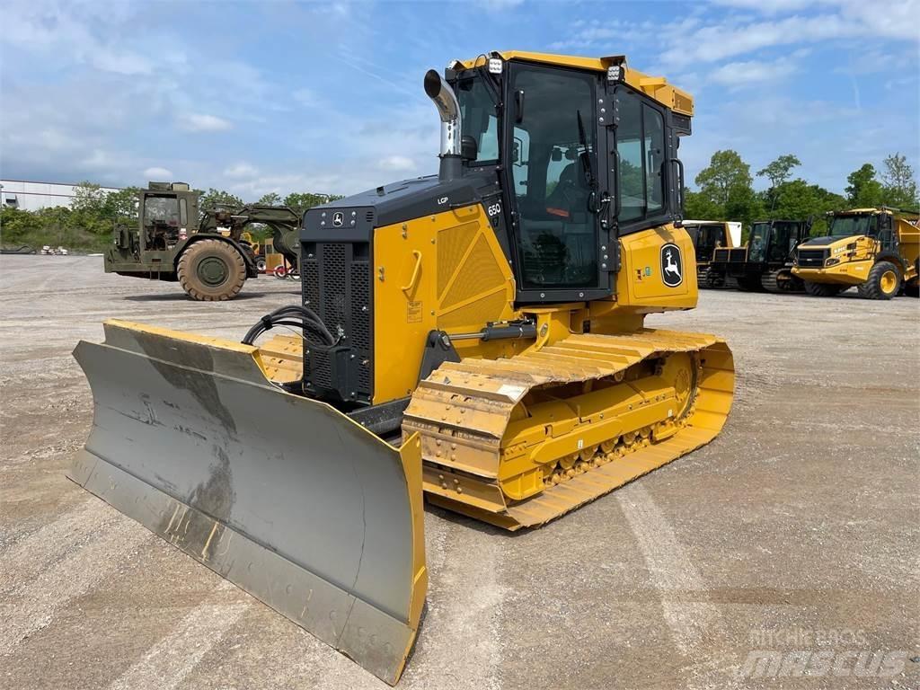 John Deere 650P LGP Bulldozer på larvebånd