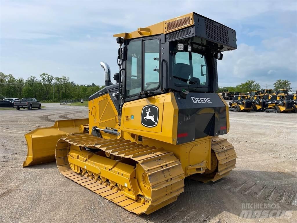 John Deere 650P LGP Bulldozer på larvebånd