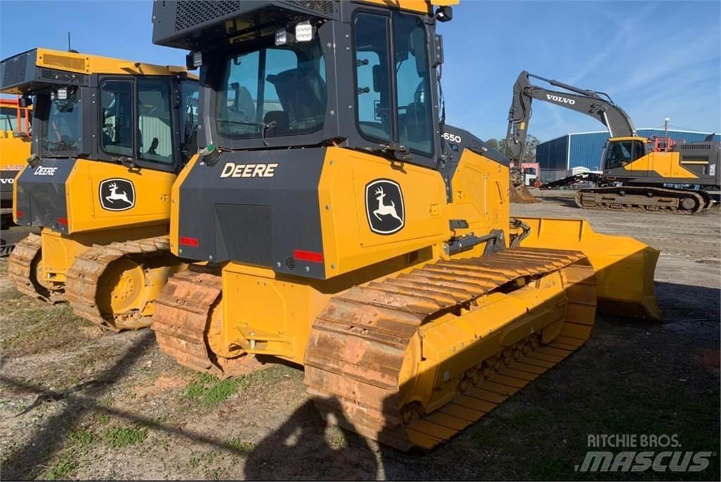 John Deere 650P LGP Bulldozer på larvebånd