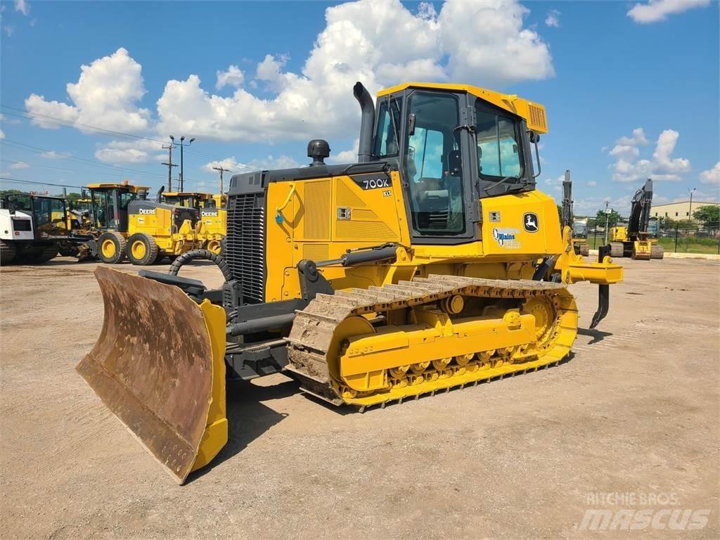 John Deere 700K Bulldozer på larvebånd