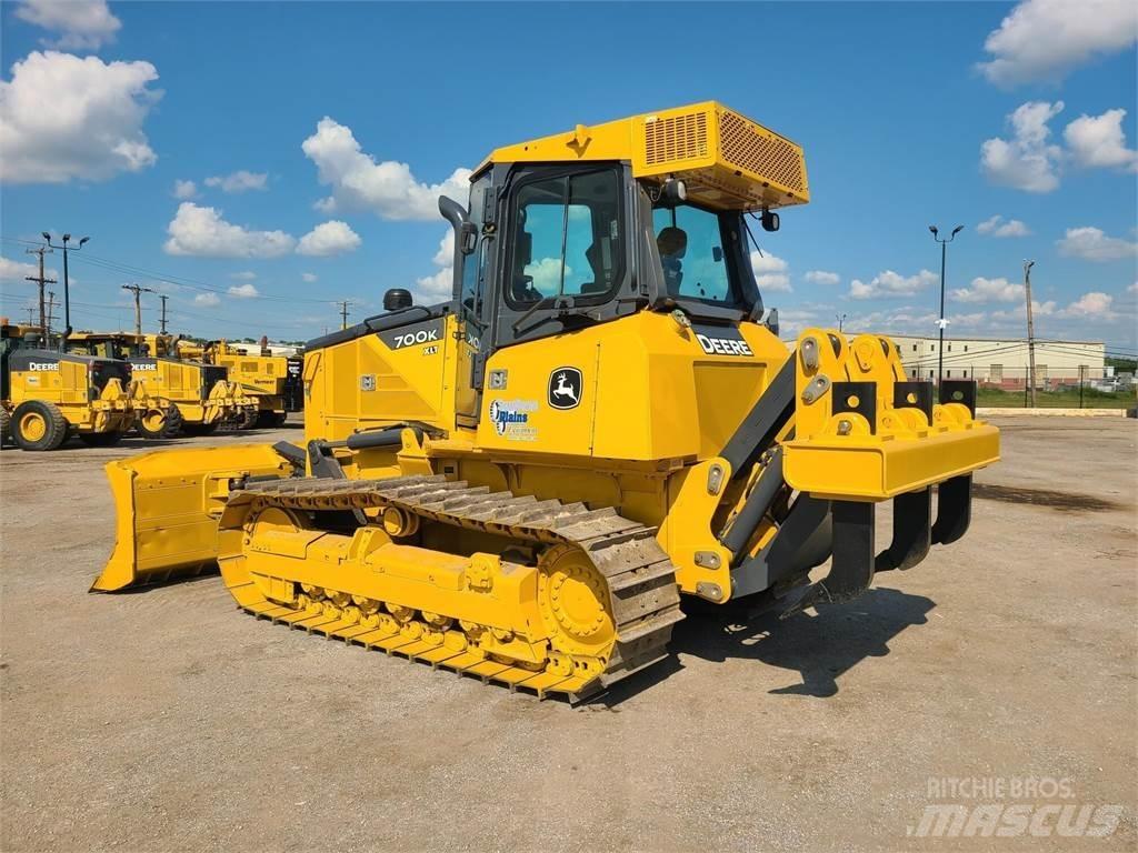 John Deere 700K Bulldozer på larvebånd