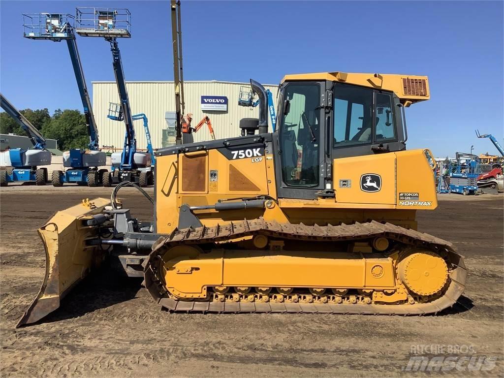 John Deere 750K LGP Bulldozer på larvebånd
