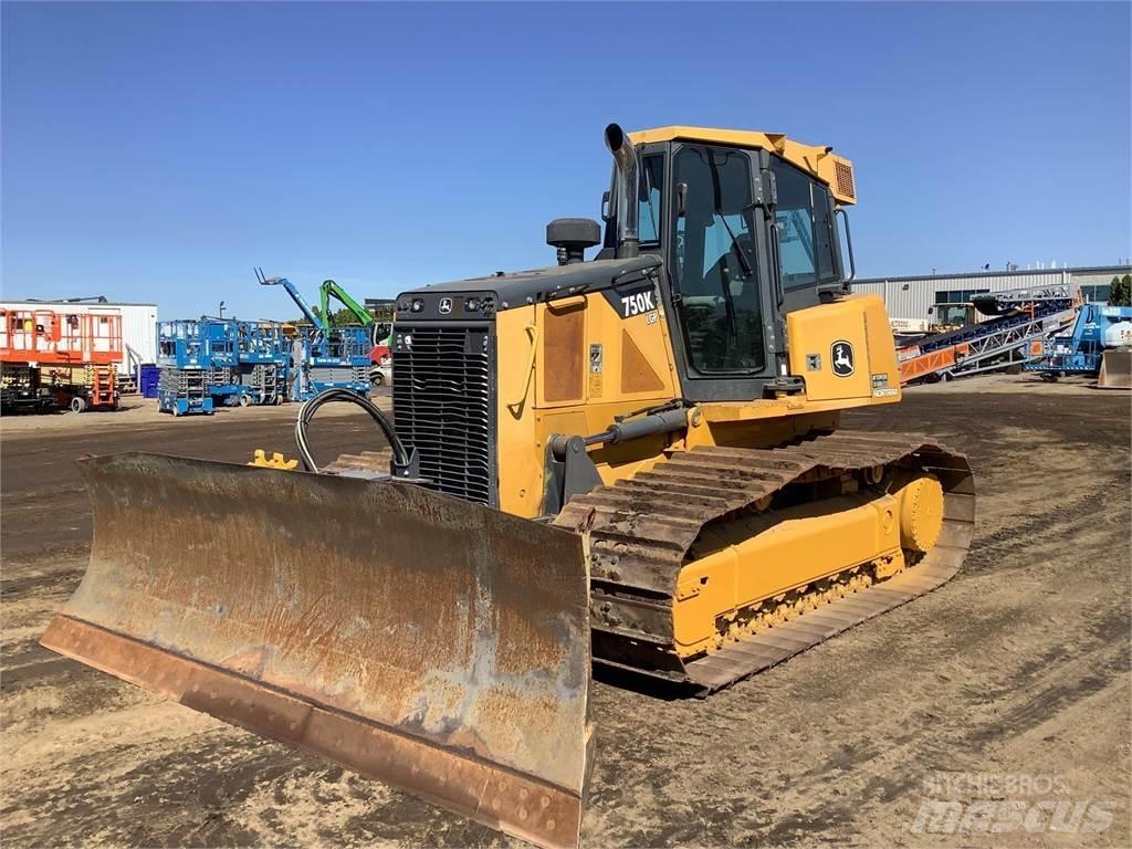 John Deere 750K LGP Bulldozer på larvebånd