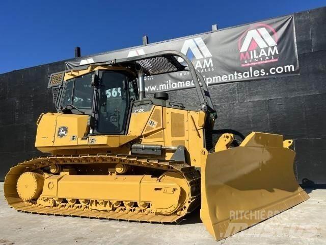 John Deere 750K LGP Bulldozer på larvebånd