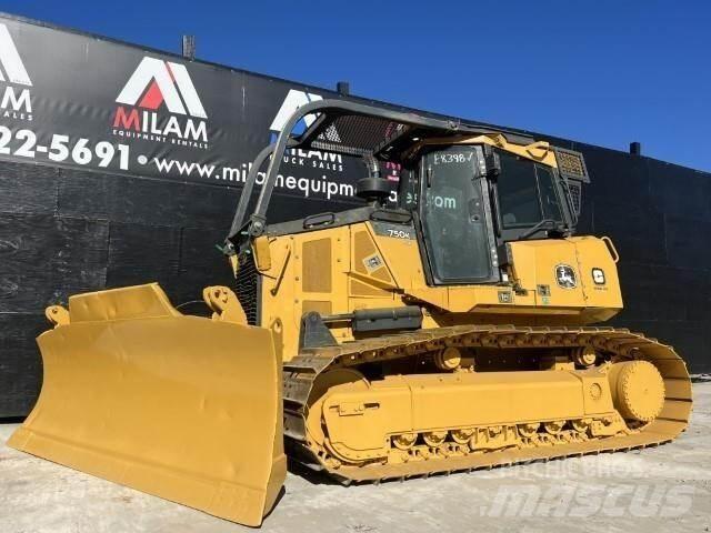 John Deere 750K LGP Bulldozer på larvebånd