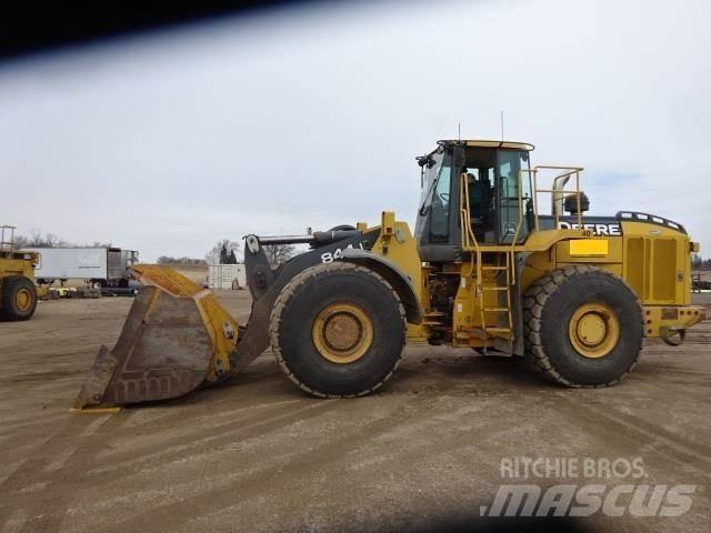 John Deere 844J Læssemaskiner på hjul