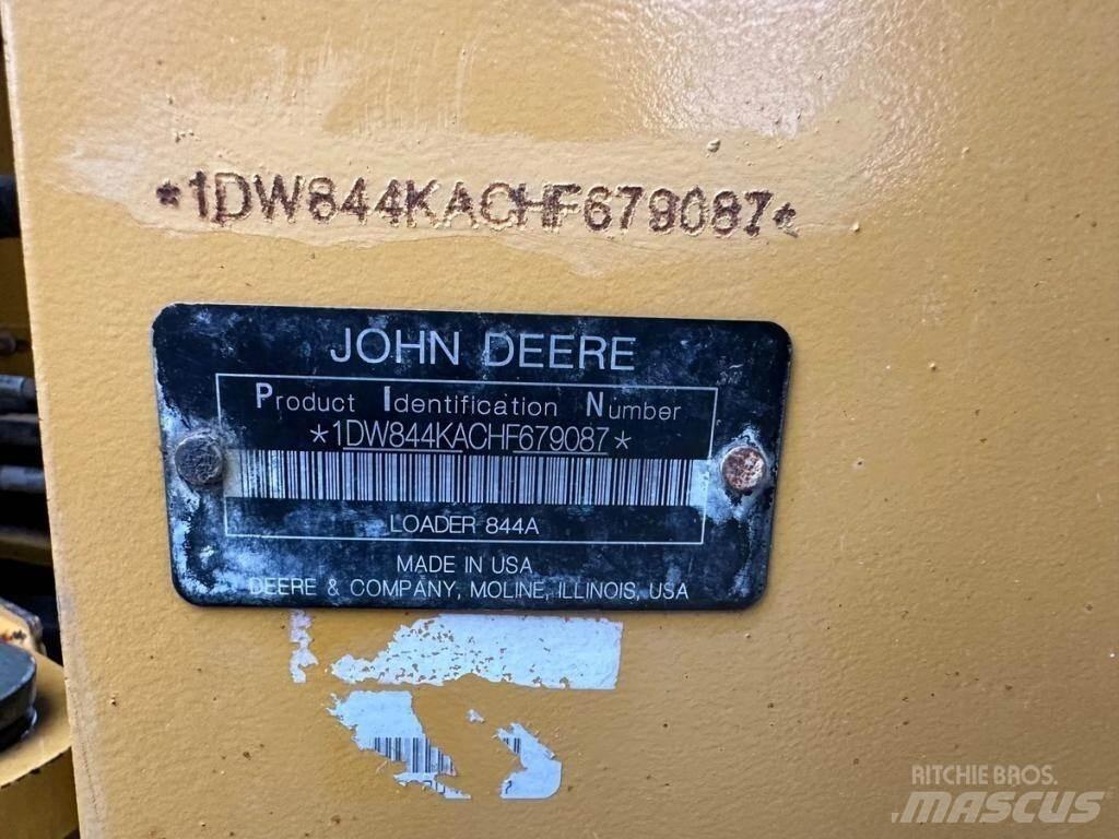 John Deere 844KIII Læssemaskiner på hjul