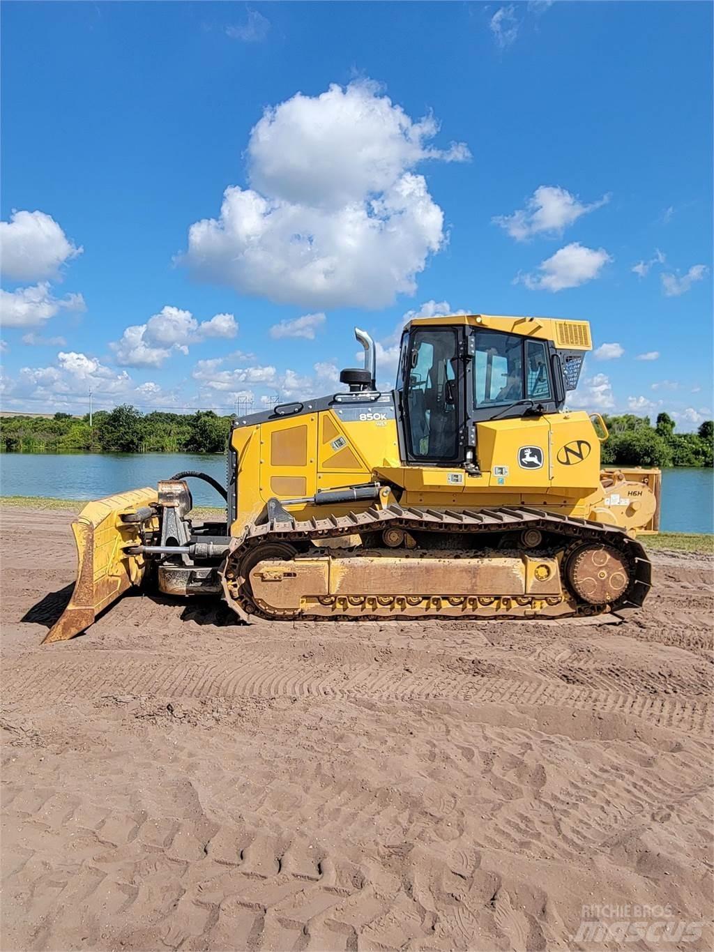 John Deere 850K WLT Bulldozer på larvebånd