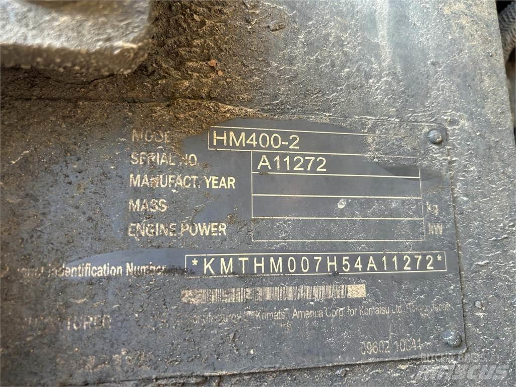 Komatsu HM400-2 Terrængående lastbiler