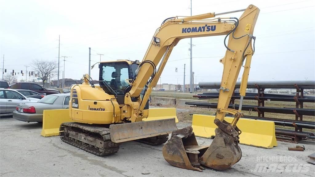 Komatsu PC88MR-10 Gravemaskiner på larvebånd