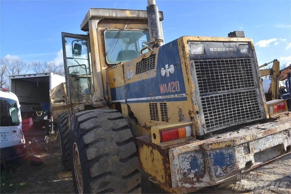 Komatsu WA420 Læssemaskiner på hjul