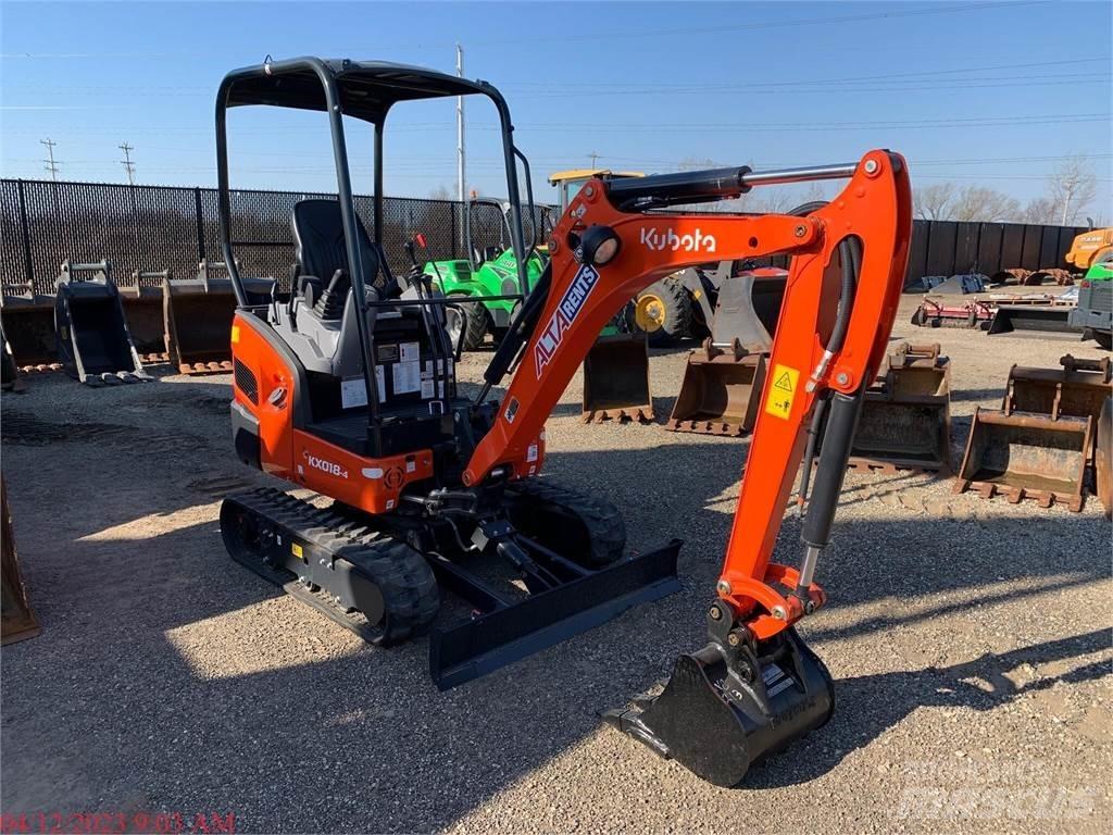 Kubota KX018-4 Minigravemaskiner