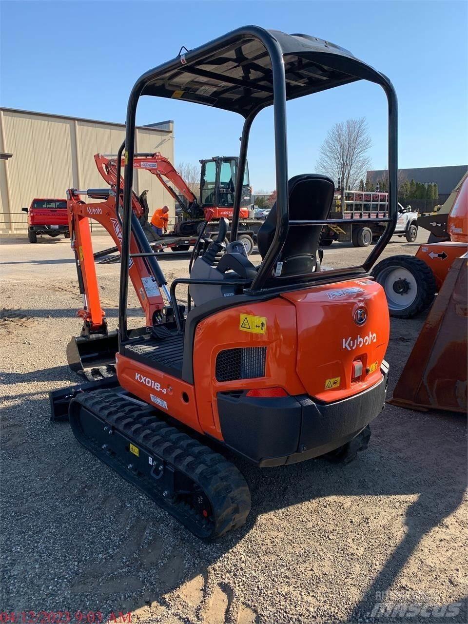 Kubota KX018-4 Minigravemaskiner