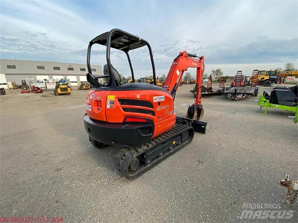Kubota KX040-4 Minigravemaskiner
