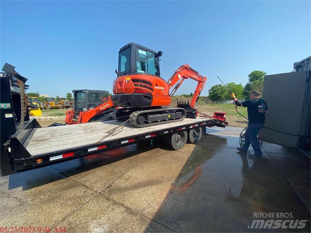 Kubota KX040-4 Minigravemaskiner