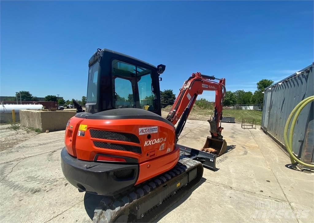 Kubota KX040-4 Minigravemaskiner