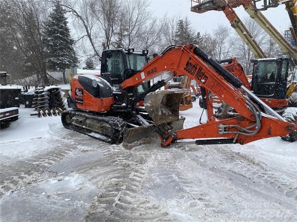 Kubota KX080 Gravemaskiner på larvebånd