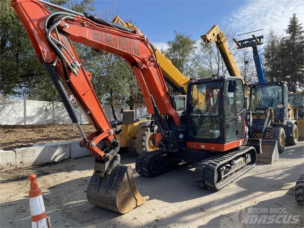 Kubota KX080 Gravemaskiner på larvebånd