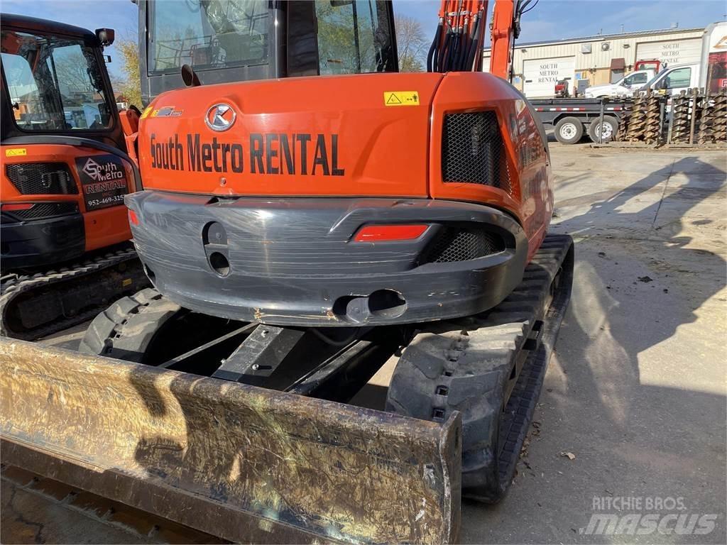 Kubota KX080 Gravemaskiner på larvebånd