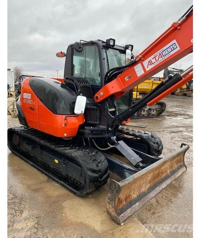 Kubota KX080 Buskryddere / Grenknusere