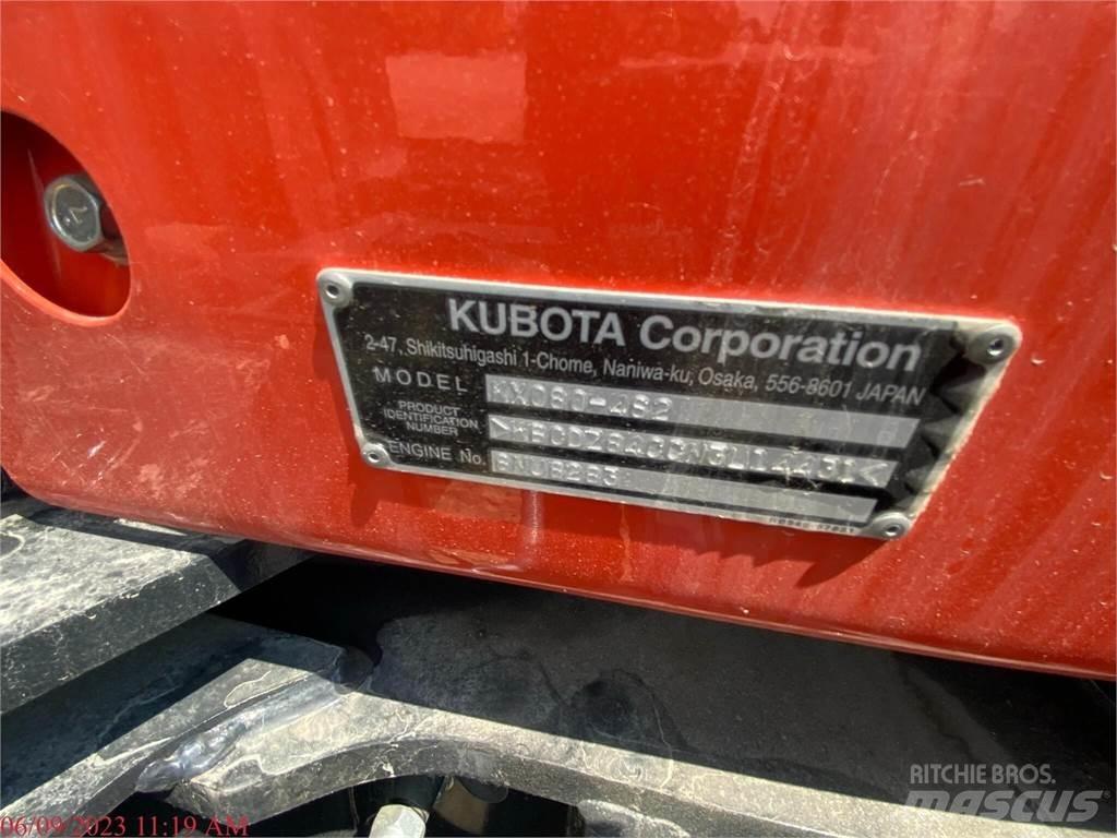 Kubota KX080-4 Gravemaskiner på larvebånd