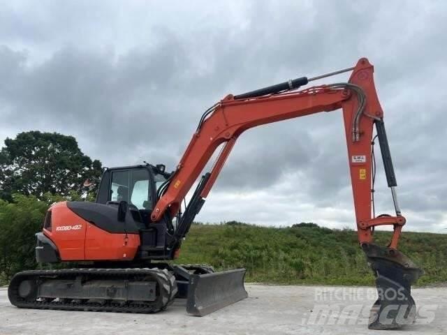 Kubota KX080-4A Gravemaskiner på larvebånd