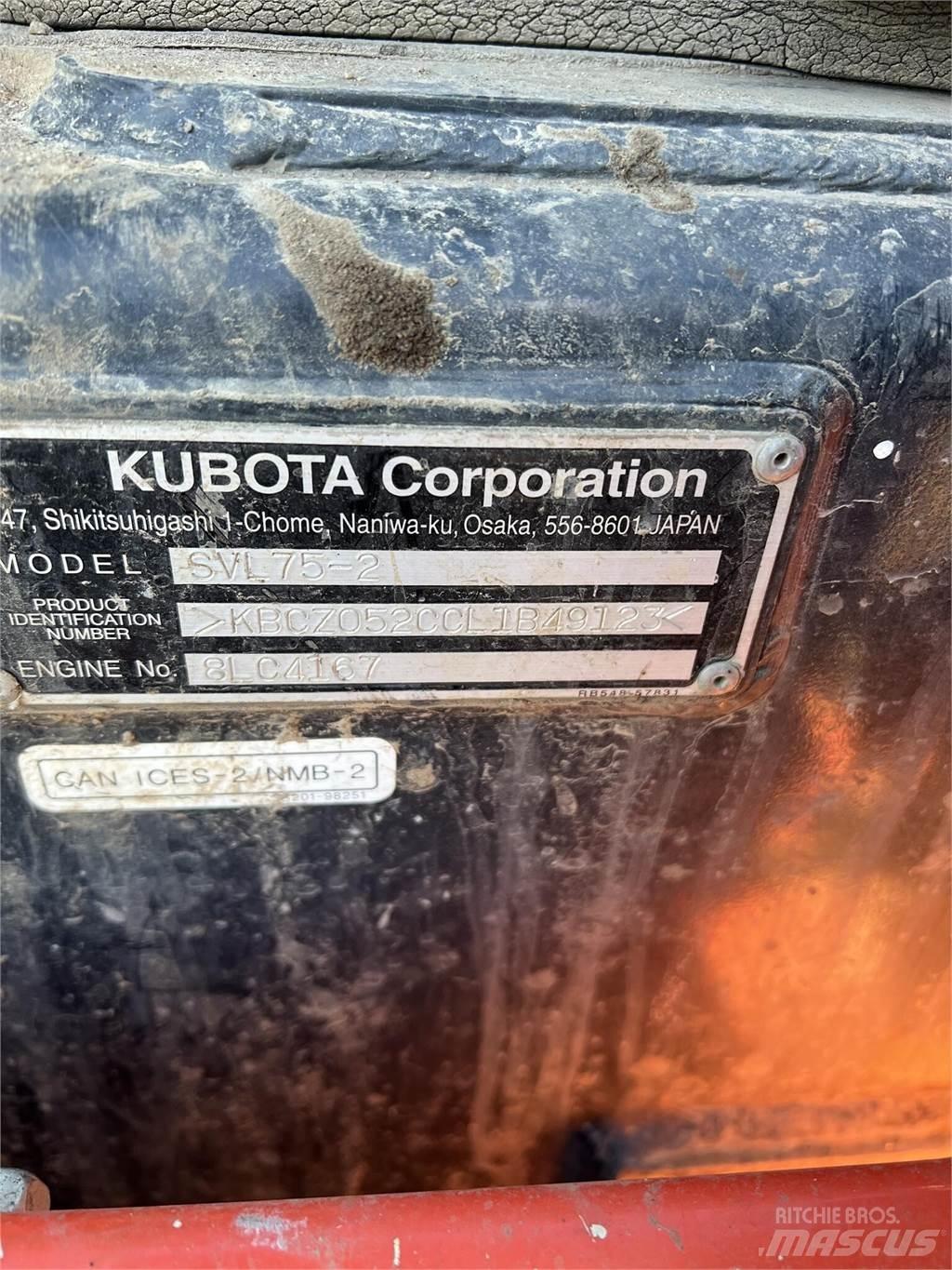 Kubota SVL75-2 Minilæsser - skridstyret