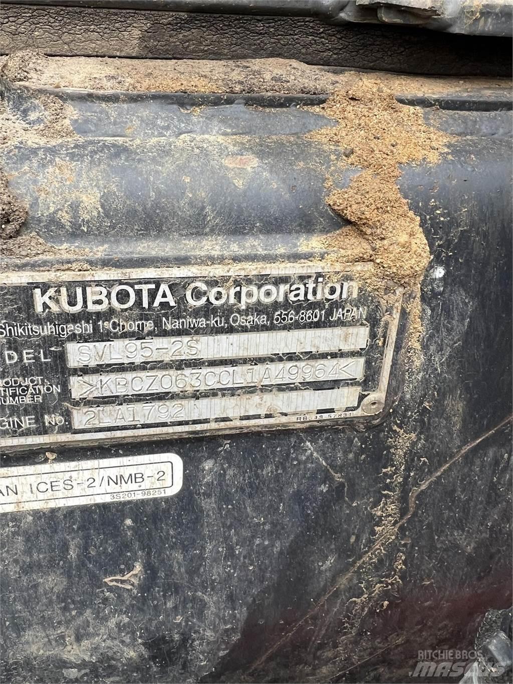 Kubota SVL95-2S Minilæsser - skridstyret