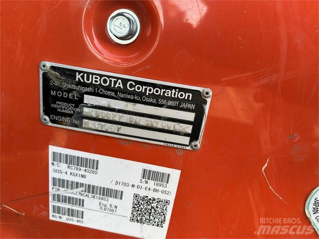 Kubota U35-4 Minigravemaskiner