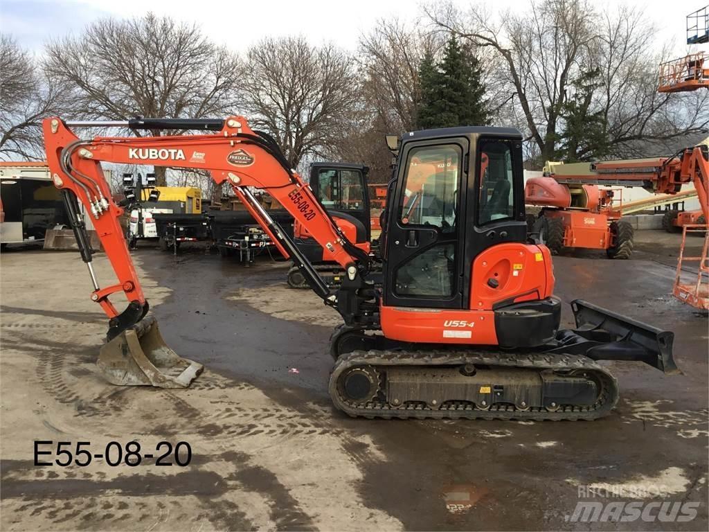 Kubota U55-4 Minigravemaskiner