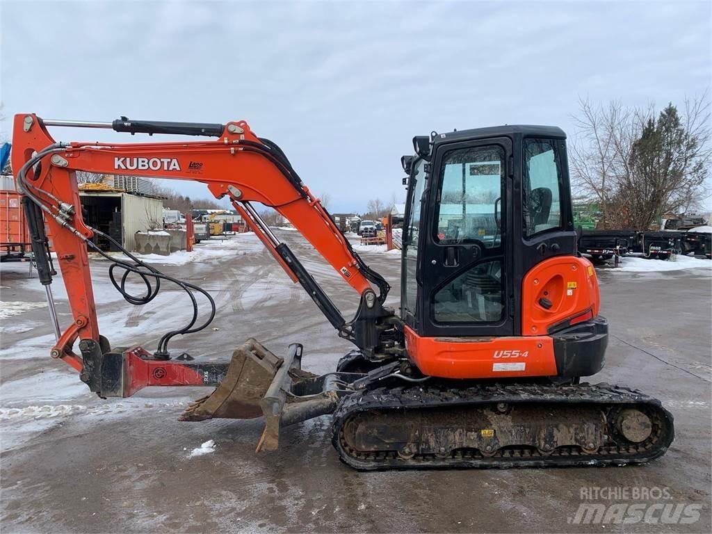 Kubota U55-4 Minigravemaskiner
