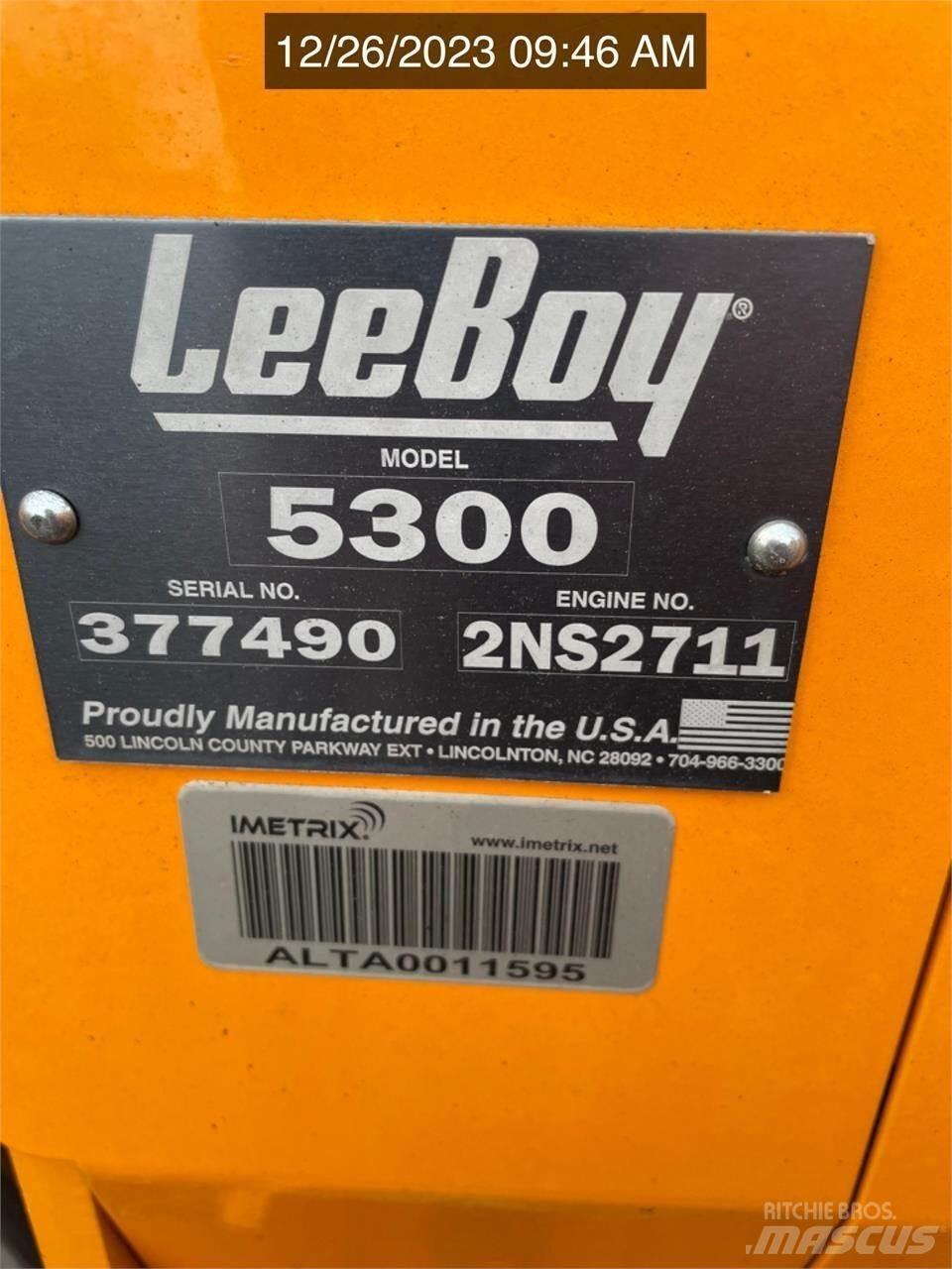 LeeBoy 5300 Asfaltudlæggere