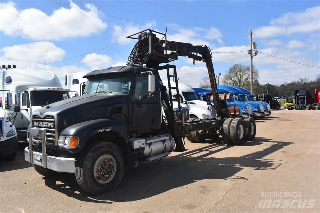 Mack GRANITE CV713 Lastbil med kran