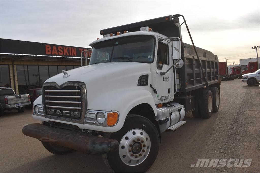 Mack GRANITE CV713 Lastbiler med tip