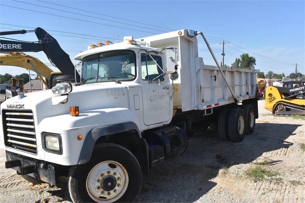 Mack RD690S Lastbiler med tip
