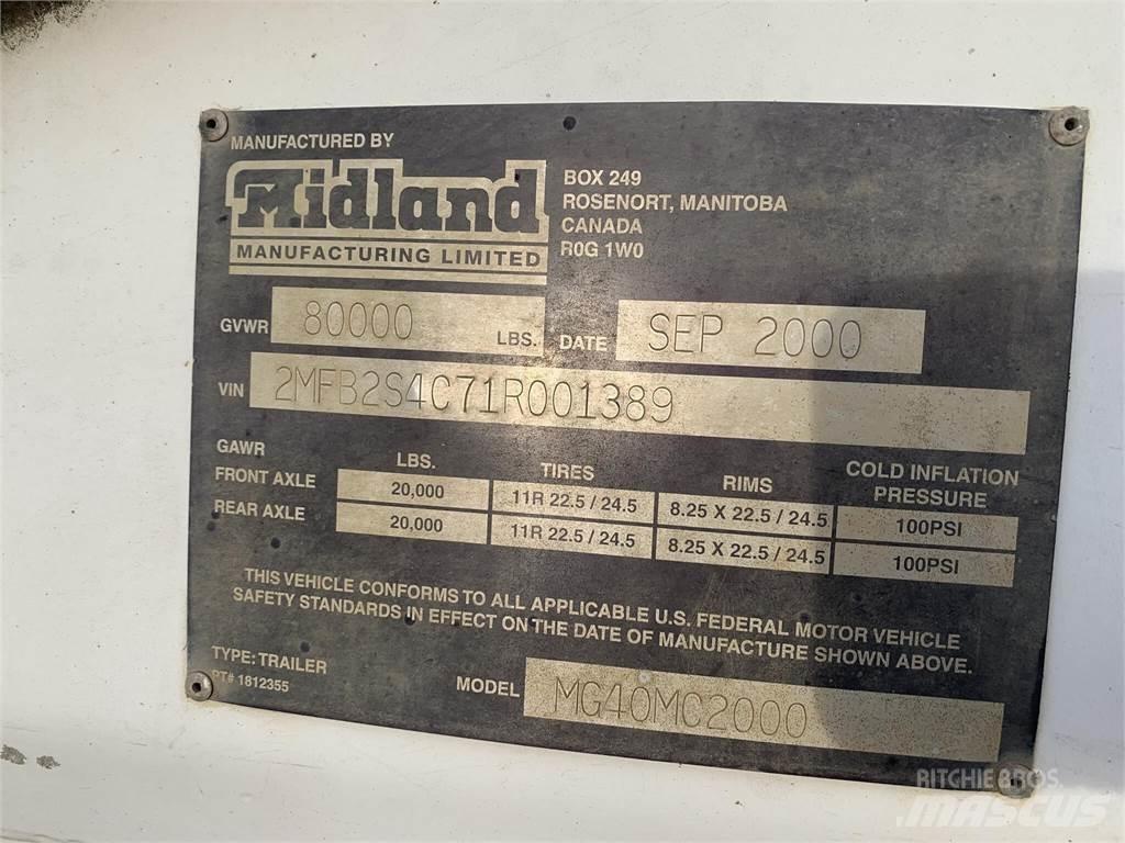 Midland  Anhænger med tip