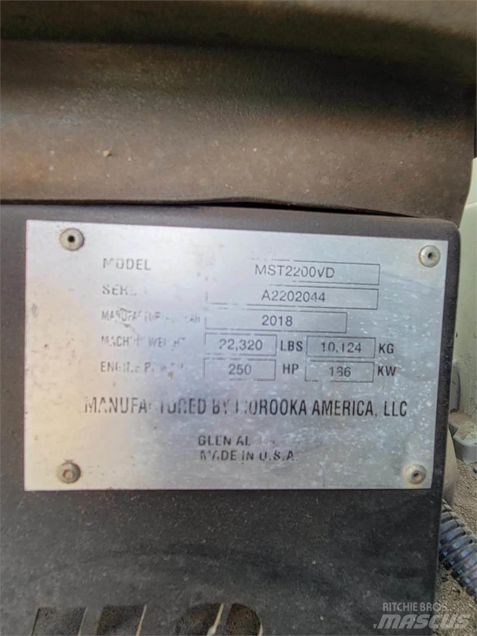 Morooka MST2200VD Bælte-tipvogn