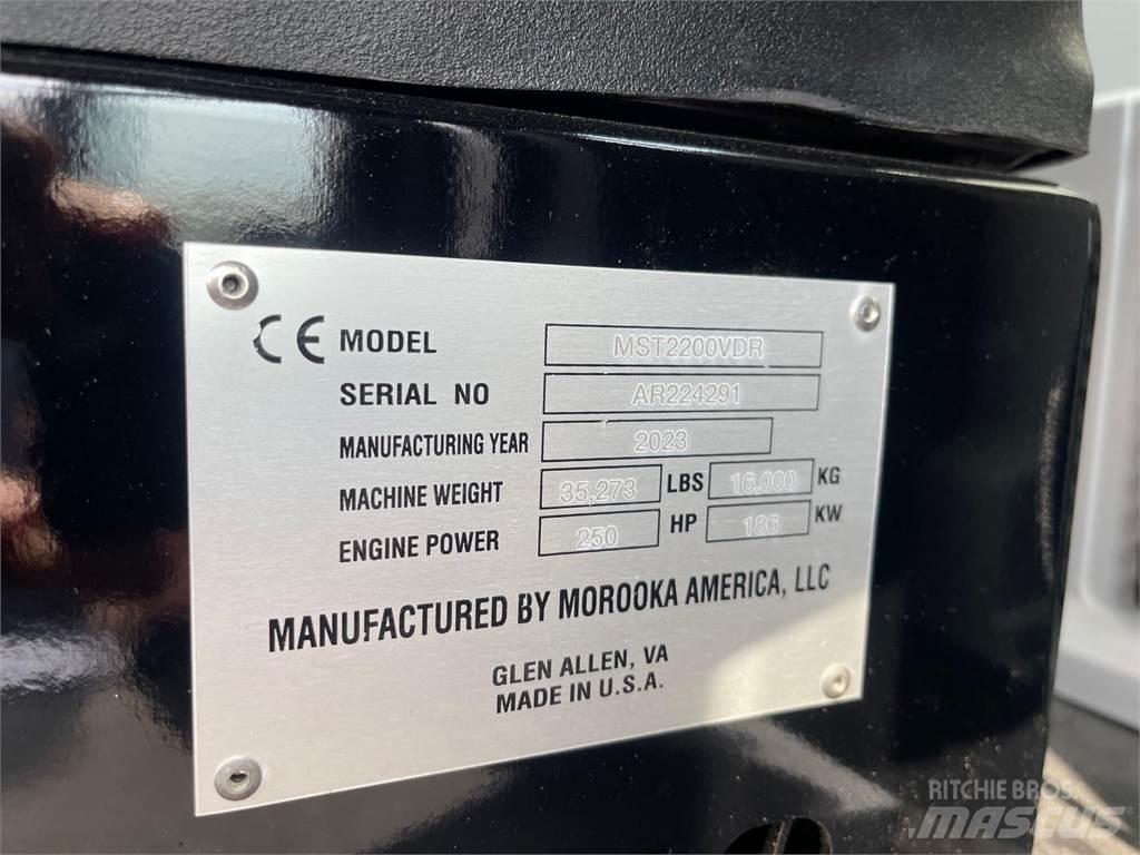 Morooka MST2200VDR Bælte-tipvogn
