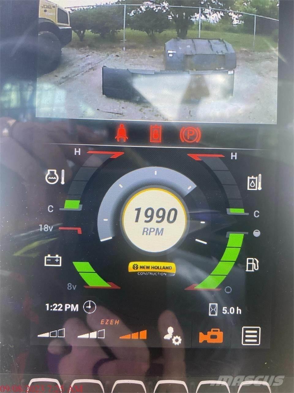 New Holland C332 Minilæsser - skridstyret