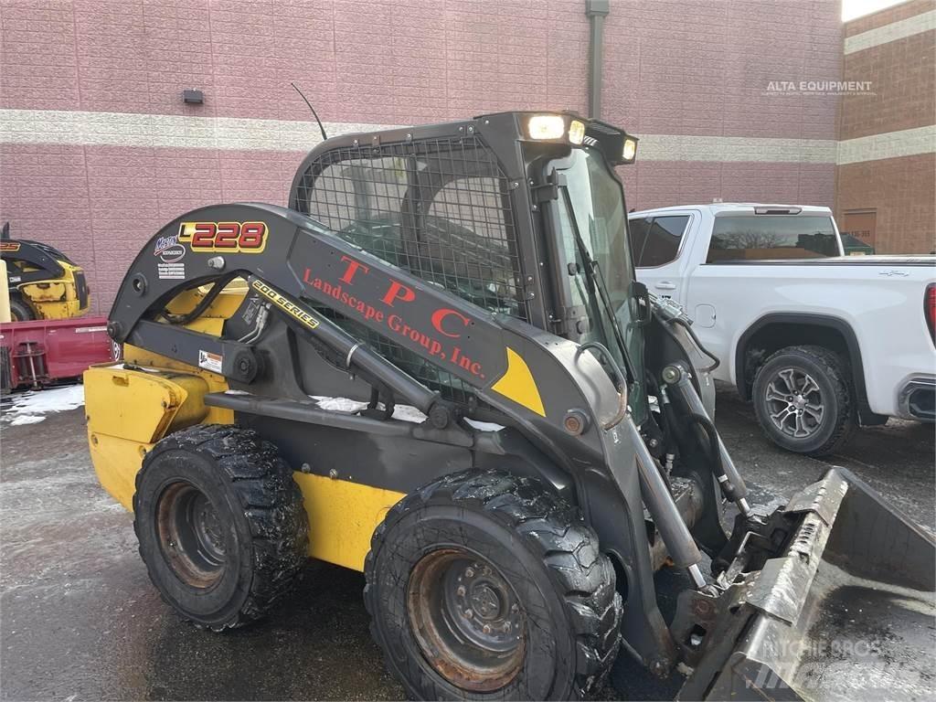 New Holland L228 Minilæsser - skridstyret